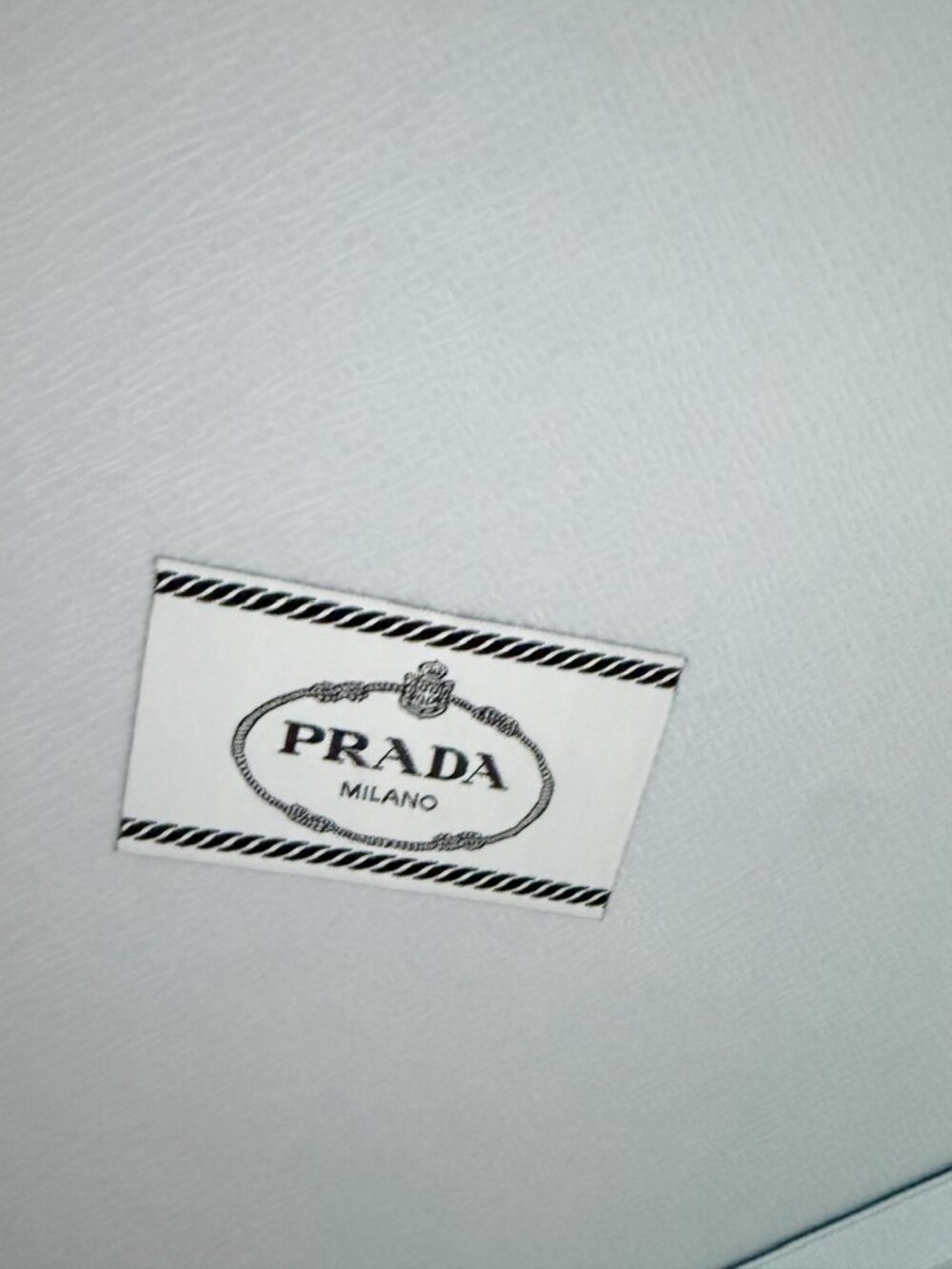 PRADA Gift Box New 10x10x1.5 in blue - Picture 3 of 7
